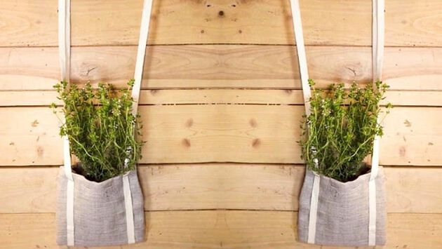 Play FILL THEM WITH HERBS OR FLOWERS AND HANG THEM UP!