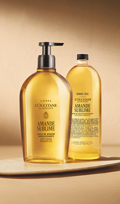 L'OCCITANE Eco-Refill Collection, Almond Shower Oil Refill, Shea Verbena Hands & Body Liquid Soap Refill, Almond Milk Concentrate Refill, Lavender Foaming Bath Refill, Verbena Shower Gel Refill, Shea Lavender Hands & Body Liquid Soap Refill, Intensive Repair Shampoo Refill, L&rsquo;Occitan Shower Gel Refill