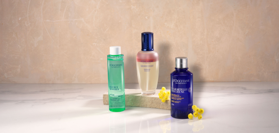 This image shows the Immortelle Essential Water