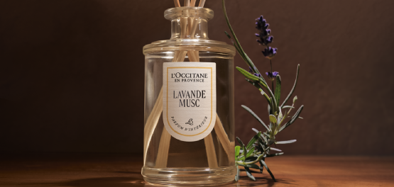 L'OCCITANE Relaxing Candle, L'OCCITANE Blendology Body Massage Oil, L'OCCITANE Relaxing Essential Oil Blend, L'OCCITANE's Atmosphere for Soothing Relaxation