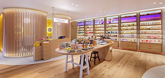 L&rsquo;OCCITANE Regent Street Flagship Boutique London