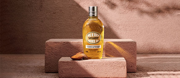 L'OCCITANE Almond Shower Oil, Organic Provence Almonds