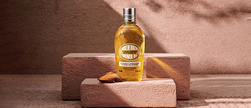 L'OCCITANE Almond Shower Oil, Organic Provence Almonds
