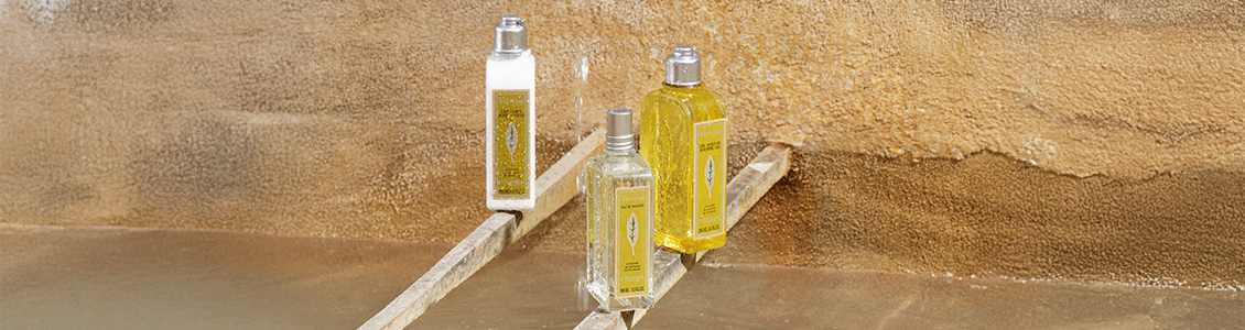 Classic Verbena Collection, Classic Verbena Eau de Toilette, Classic Verbena Shower Gel, Classic Verbena Body Milk, Lemony, Sparking, Refreshing 