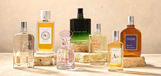 L'OCCITANE Cherry Blossom Eau de Toilette, L'OCCITANE 86 Champs Rose Saffron Eau de Parfum, Herbae par L'OCCITANE L'Eau Eau de Toilette, L'OCCITANE Olivier Ond&eacute; Eau de Parfum, L'OCCITANE Osmanthus Eau de Toilette, L'OCCITANE Les Classiques Ambre Eau de Parfum, L'Occitan Eau de Toilette