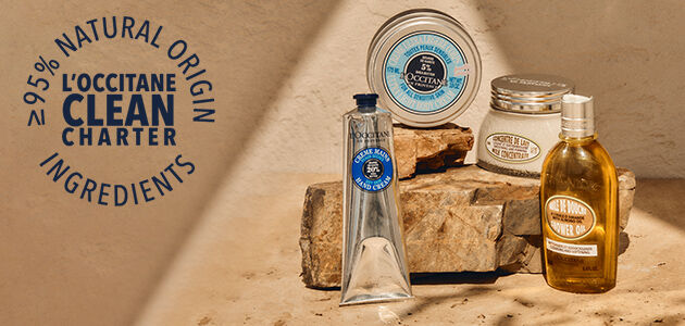 L'OCCITANE Clean Charter range