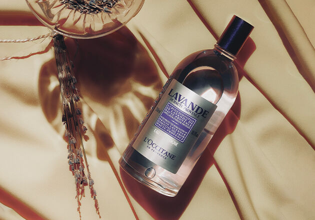 The image shows L'OCCITANE Lavande Eau de Cologne