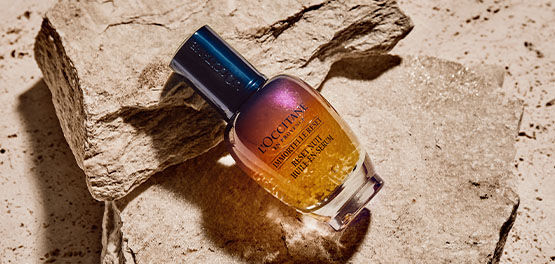 This image shows the L'OCCITANE Immortelle Overnight Reset Serum