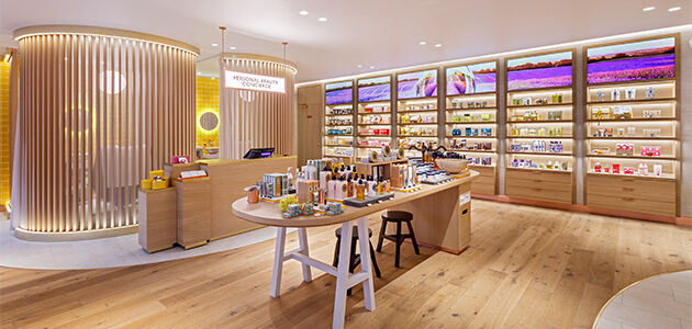 L&rsquo;OCCITANE Regent Street Flagship Boutique London