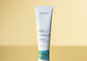 This image shows the L'OCCITANE Cream to foam facial Cleanser and face soap