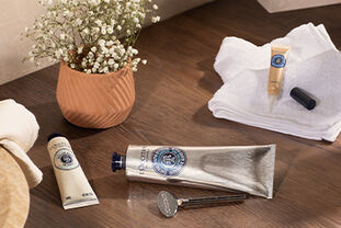 L&rsquo;OCCITANE Shea One Minute Hand Scrub, L&rsquo;OCCITANE Shea Nail & Cuticle Nourishing Oil, L&rsquo;OCCITANE Shea Butter Hand Cream, L&rsquo;OCCITANE Magic Key - Tube Squeezer