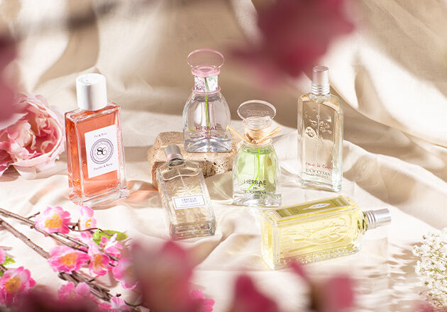 Image showing L'OCCITANE 86 Champs Fig &Rose Eau de Parfum, L'OCCITAN Herbae Spartium Eau de perfum