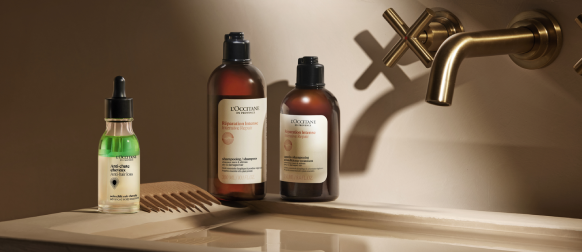 L&rsquo;OCCITANE Anti hair loss serum, L&rsquo;OCCITANE Purifying Freshness Shampoo, L&rsquo;OCCITANE Purifying Freshness Conditioner, L&rsquo;OCCITANE Purifying Freshness Solid Shampoo, L&rsquo;OCCITANE Gentle & Balance Micellar Shampoo, L&rsquo;OCCITANE Gentle & Balance Solid Shampoo