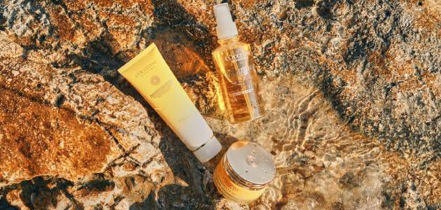 This image shows the LOCCITANE Immortelle divine range