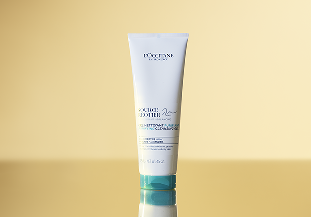 This image shows the L'OCCITANE Cream to foam facial Cleanser and face soap