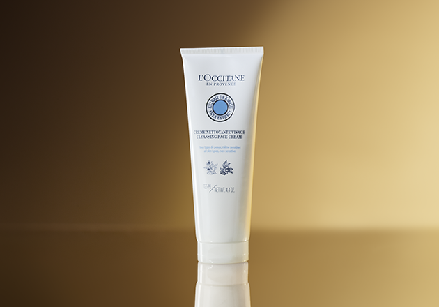 This image shows the L'OCCITANE Cleansing Milk Facial Make Up Remover