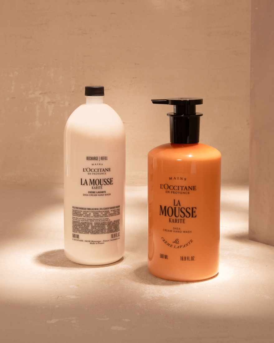 Shea Cream Hand Wash Refill, GBRECT (1) 500 ml | L&rsquo;Occitane en Provence
