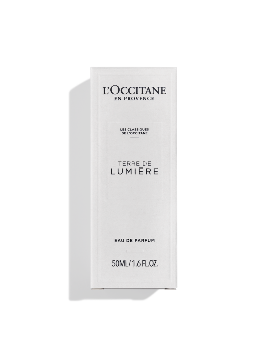 Terre de Lumi&egrave;re Eau de Parfum, RECT (1) 50 ml | L&rsquo;Occitane en Provence