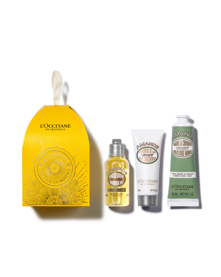view 1/4 of Almond Mini Travel Set, , GBRECT