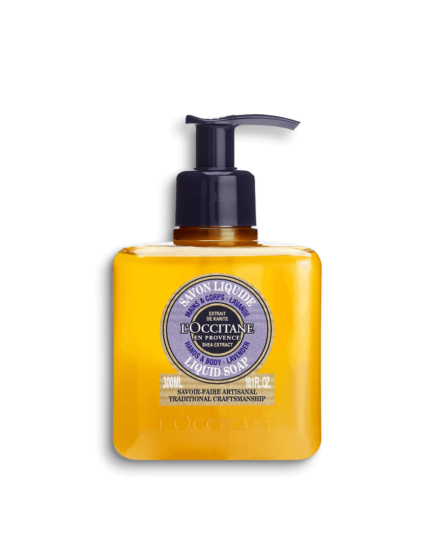 Shea Lavender Hands & Body Liquid Soap 300 ml | L&rsquo;Occitane en Provence