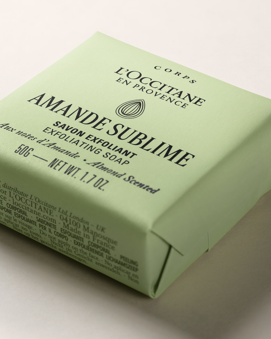 view 3/4 of Almond Exfoliating Soap, , RECT