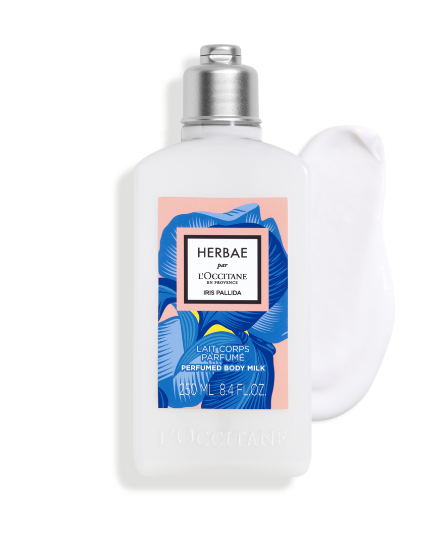 view 1/3 of Herbae par L&rsquo;OCCITANE Iris Pallida Body Milk, , RECT