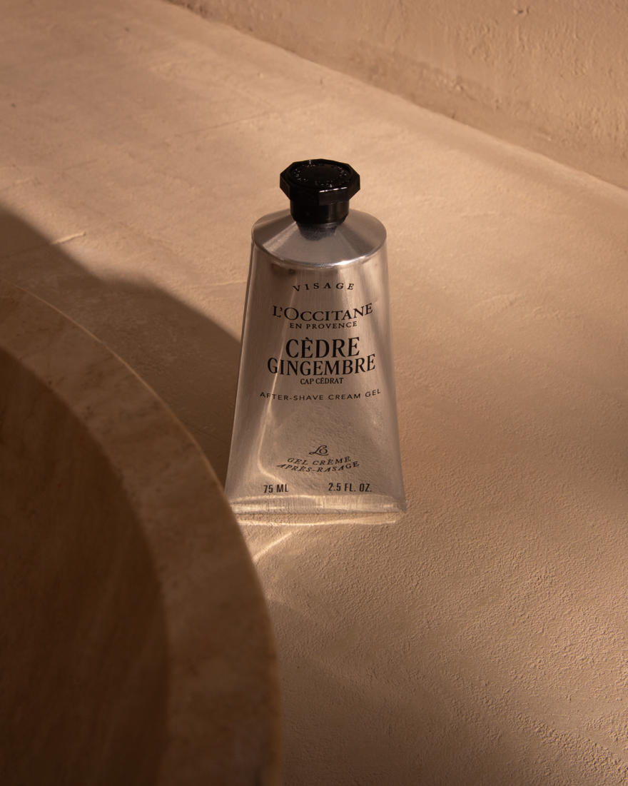 C&egrave;dre Gingembre (Formerly Cap Cedrat) After-Shave Cream Gel, GBRECT (1) 75 ml | L&rsquo;Occitane en Provence