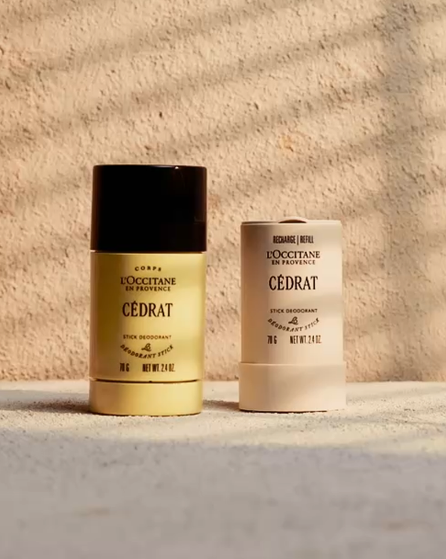 C&eacute;drat Stick Deodrant Refill, GBRECT (1) 70 g | L&rsquo;Occitane en Provence