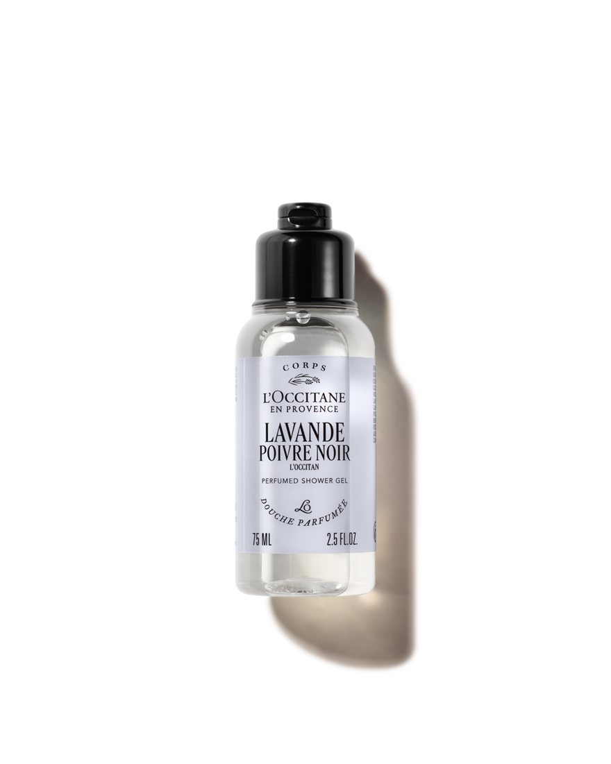 view 1/1 of Lavande Poivre Noir (Formerly L&rsquo;Occitan) Perfumed Shower Gel Travel Size, , RECT