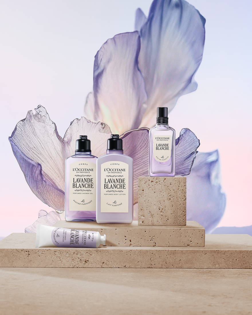 view 5/5 of Lavande Blanche (White Lavender) Perfumed Hand Cream, , GBRECT