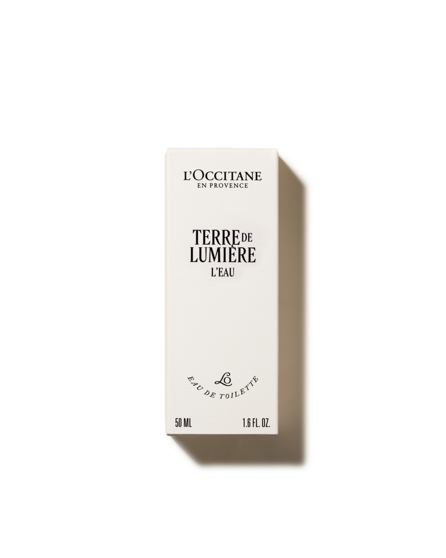 Terre de Lumi&egrave;re L'Eau Eau de Toilette, RECT (1) 50 ml | L&rsquo;Occitane en Provence