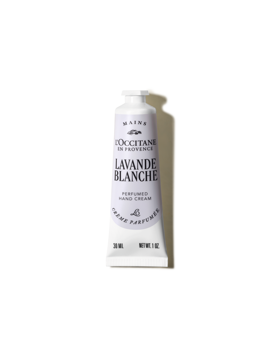 view 1/5 of Lavande Blanche (White Lavender) Perfumed Hand Cream, , GBRECT