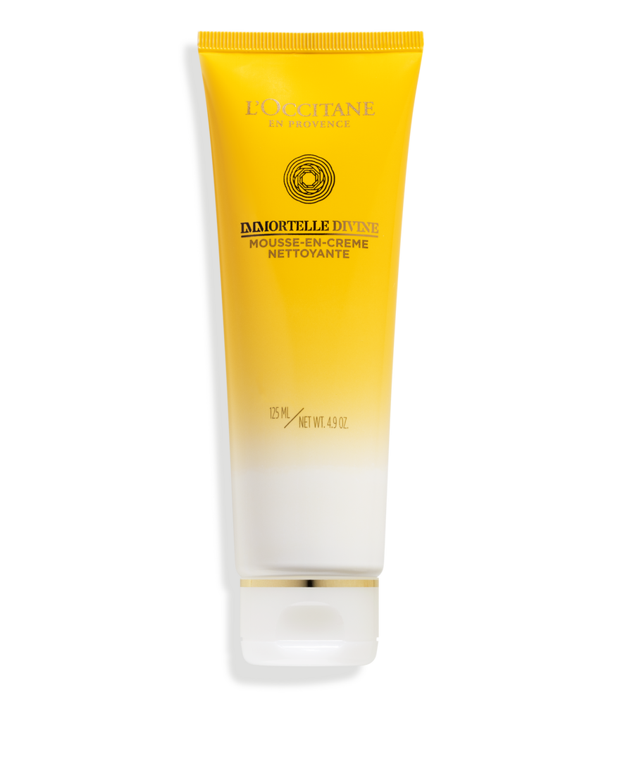 Immortelle Divine Foaming Cleansing Cream 125 ml | L&rsquo;Occitane en Provence