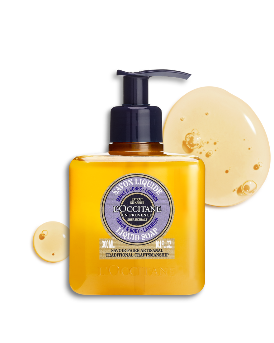 view 1/2 of Shea Lavender Hands & Body Liquid Soap, , RECT