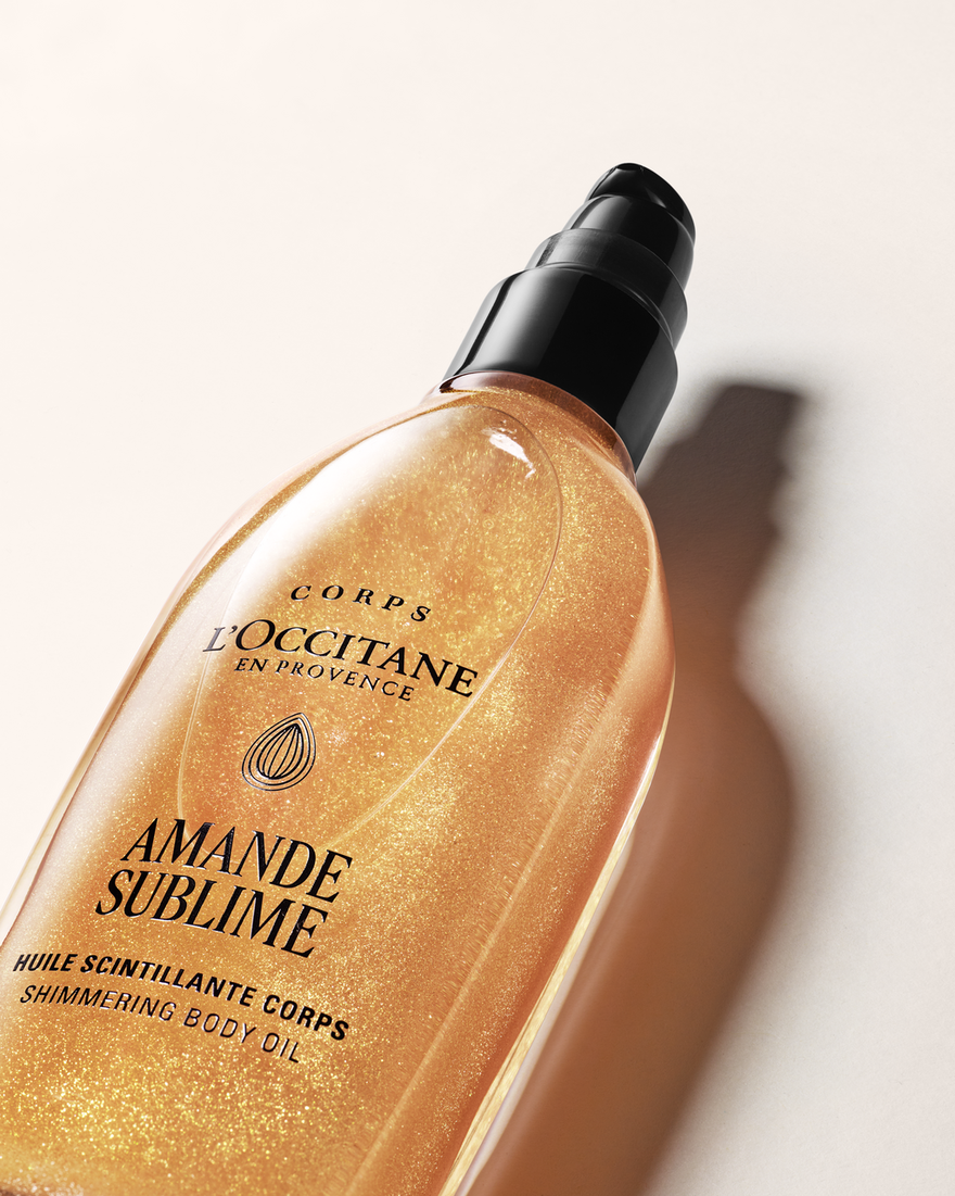 view 2/8 of Almond (Amande) Shimmering Body Oil, , RECT