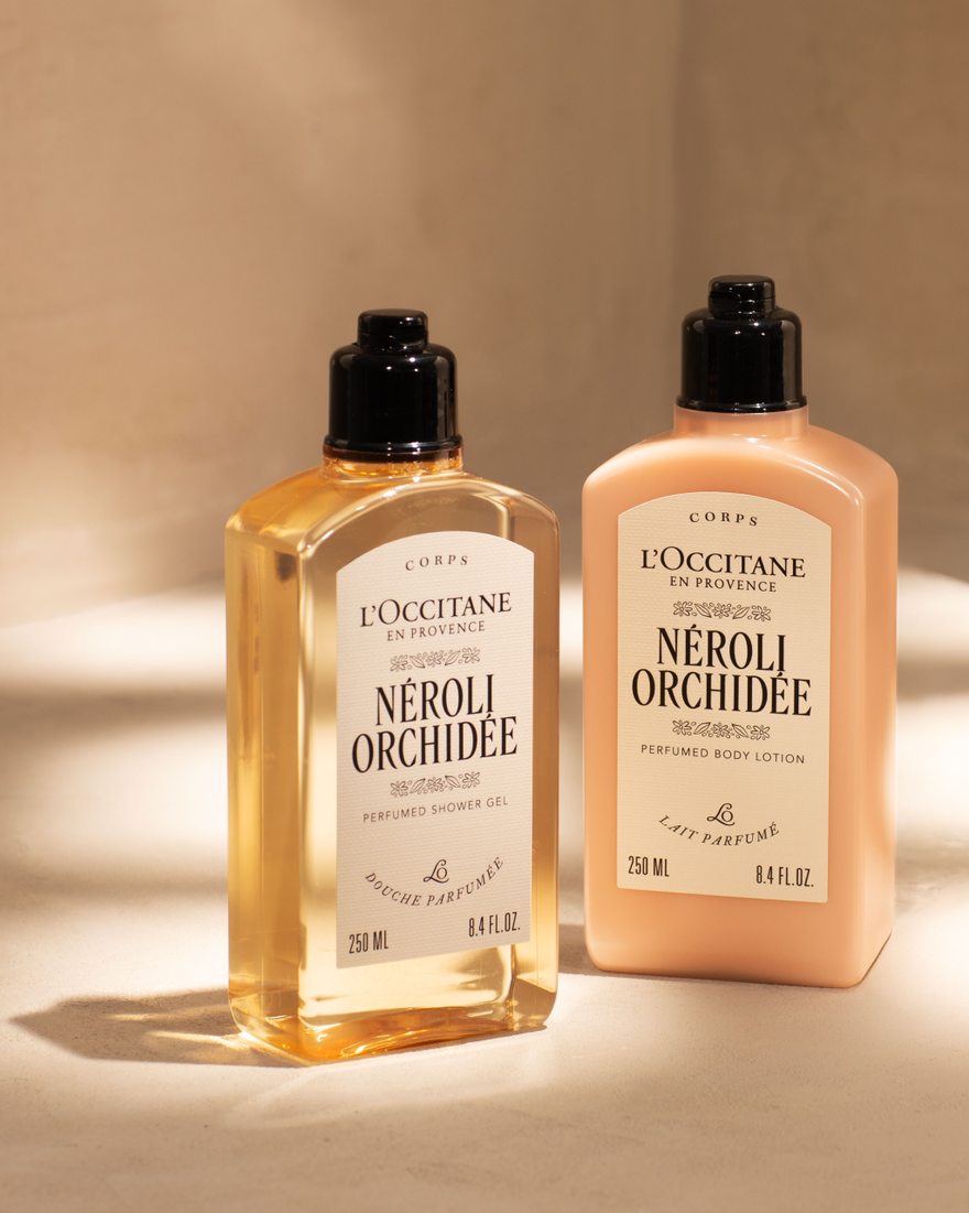 view 3/5 of N&eacute;roli Orchid&eacute;e (Neroli Orchid) Perfumed Shower Gel, , GBRECT
