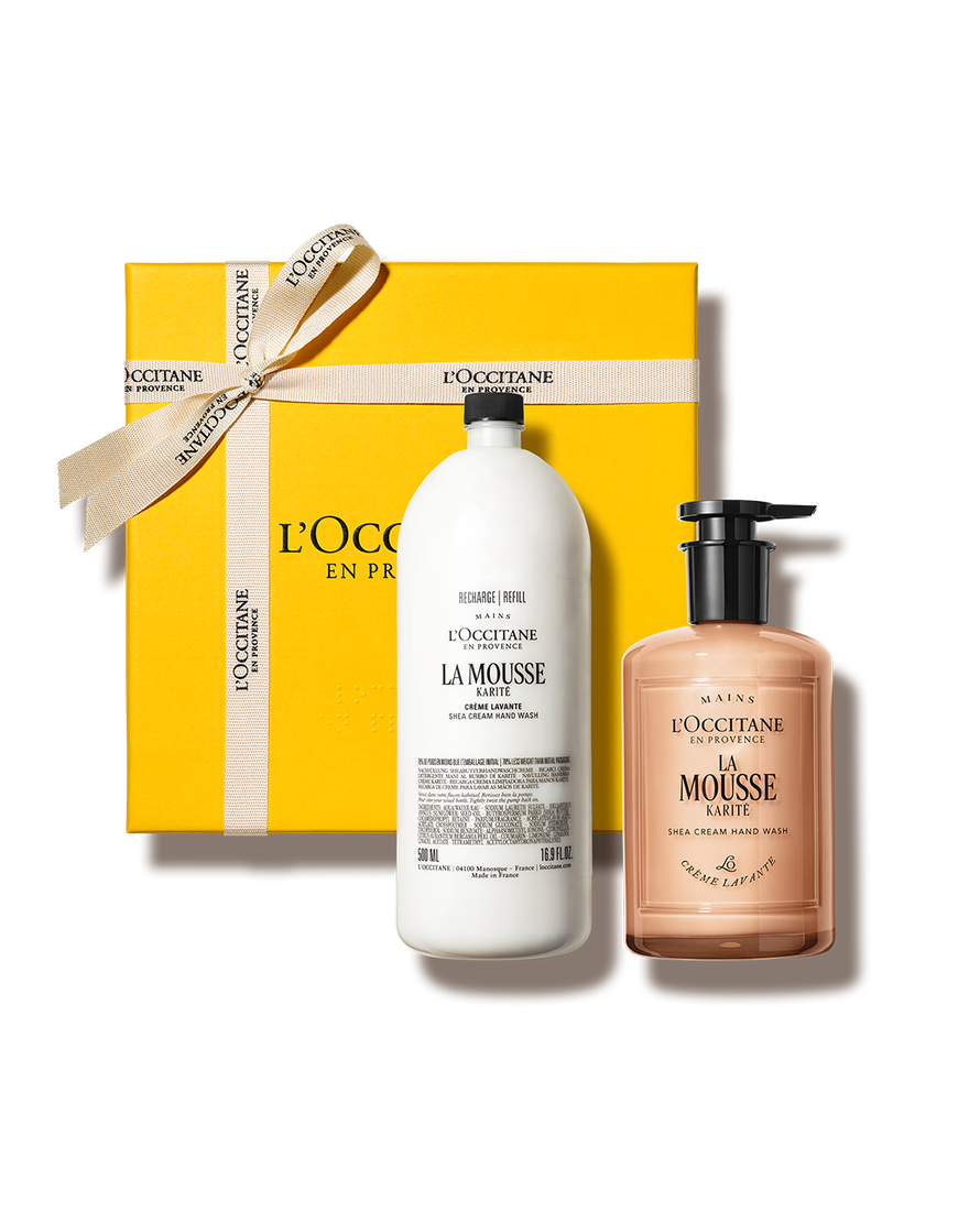 view 1/4 of Shea Cream Hand Wash Refill Duo - Glass, , RECT