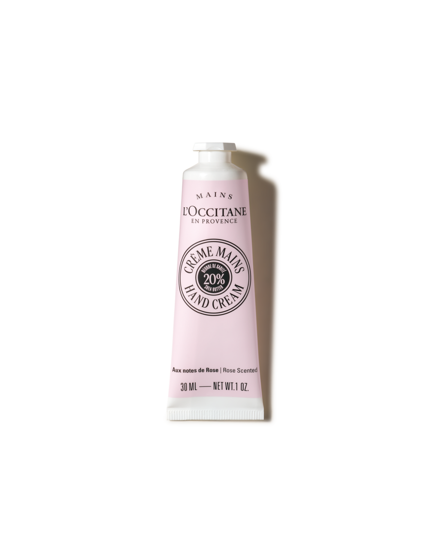 view 1/2 of Rose Shea Butter Hand Cream, , RECT