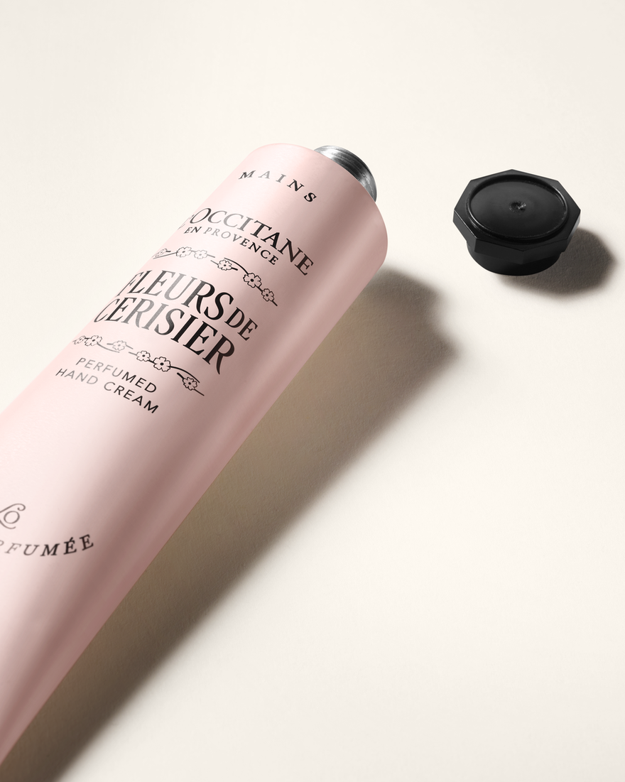 Fleurs de Cerisier (Cherry Blossom) Perfumed Hand Cream, RECT (1) 75 ml | L&rsquo;Occitane en Provence