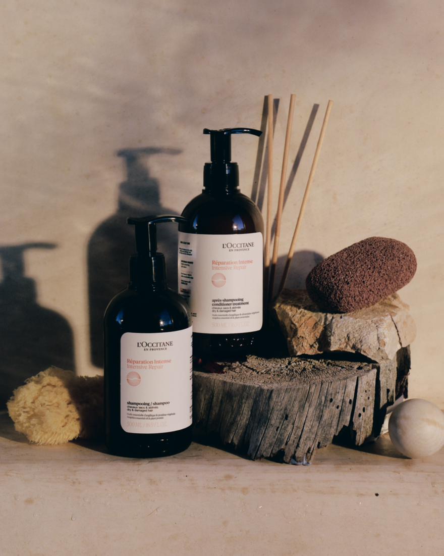 view 2/3 of Luxury Intensive Repair Hair Care Duo, , RECT