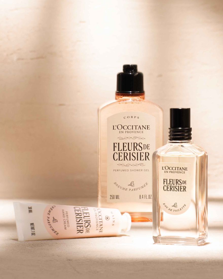 view 2/3 of Fleurs de Cerisier (Cherry Blossom) Fragrance Collection, , RECT