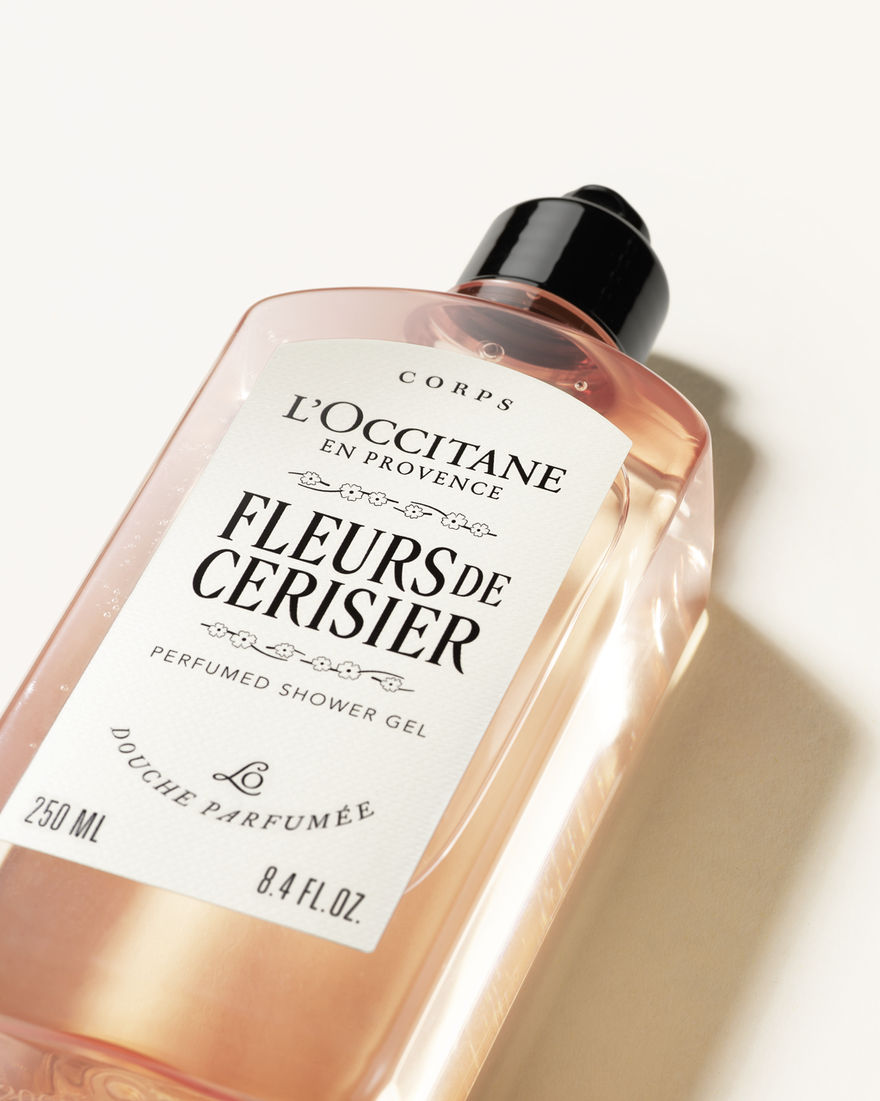 view 2/4 of Fleurs de Cerisier (Cherry Blossom) Perfumed Shower Gel, , RECT