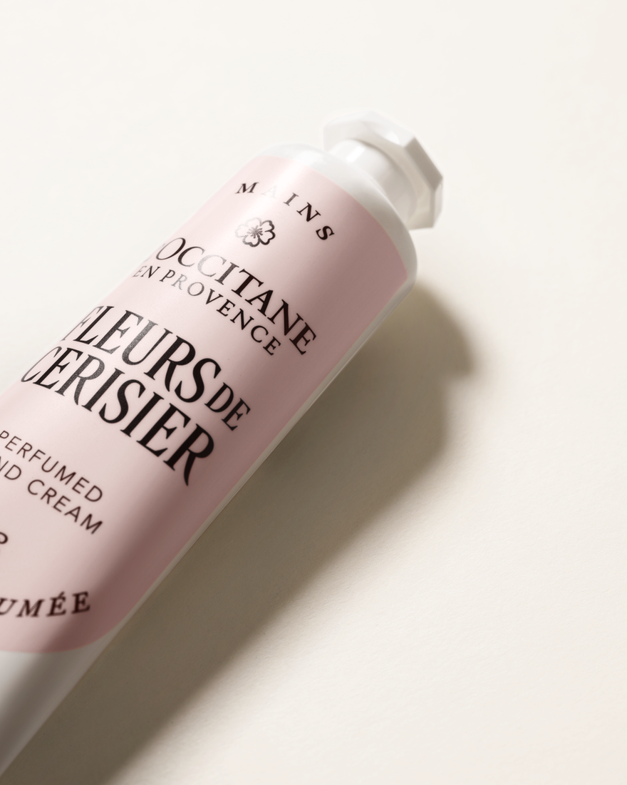 Fleurs de Cerisier (Cherry Blossom) Perfumed Hand Cream, RECT (1) 30 ml | L&rsquo;Occitane en Provence