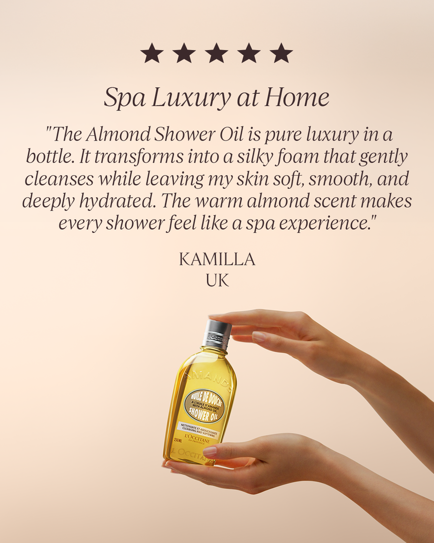 view 8/9 of Almond Shower Oil Refill, , RECT