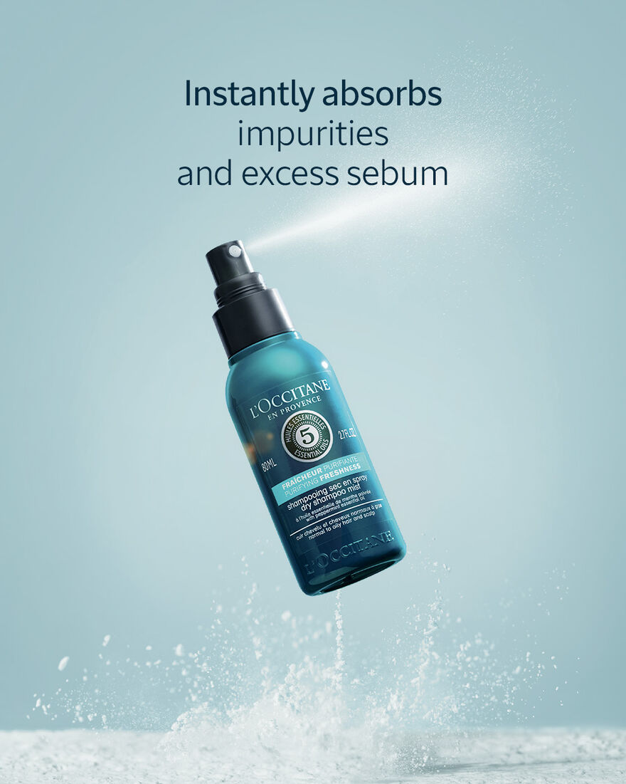 view 2/6 of Purifying Freshness Dry Shampoo Mist, , RECT