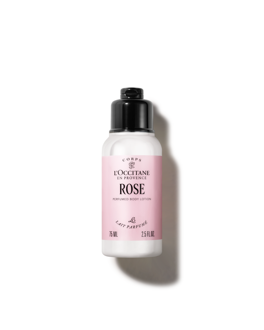 view 1/2 of Rose Perfumed Body Lotion, , RECT