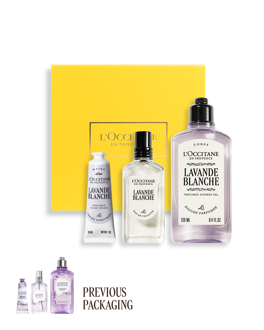 Lavande Blanche (White Lavender) Collection | L'Occitane