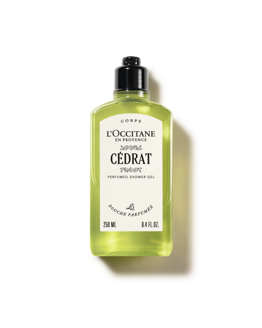 De l’usage des Herbes, Encens ハーブ　御香　仏語 Cèdre Encens Shower Gel 250ml | L'Occitane