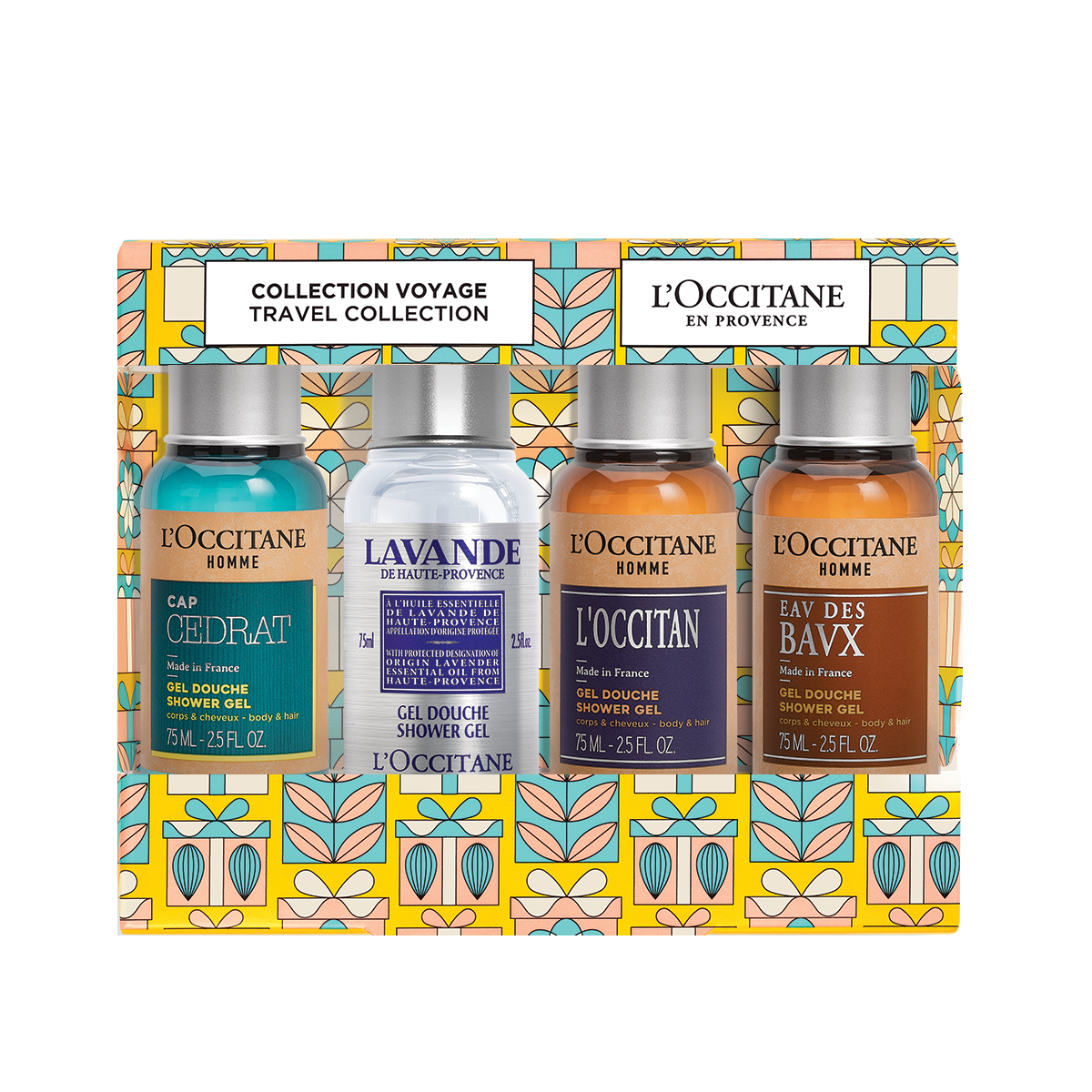 Shower Gel Gift Set For Men 4x75ML L'OCCITANE IE